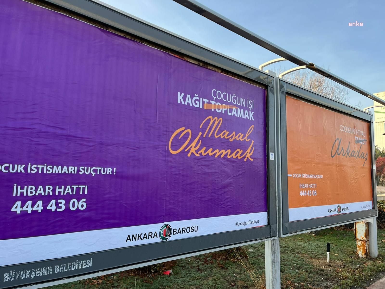 Ankara Barosu, çocuk istismarına karşı farkındalık kampanyası başlattı. Kampanya kapsamında