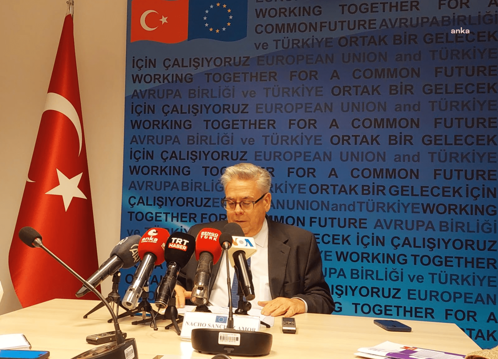 Avrupa Parlamentosu (AP) Türkiye Raportörü Nacho Sanchez-Amor, “Türkiye ile ilişkilere