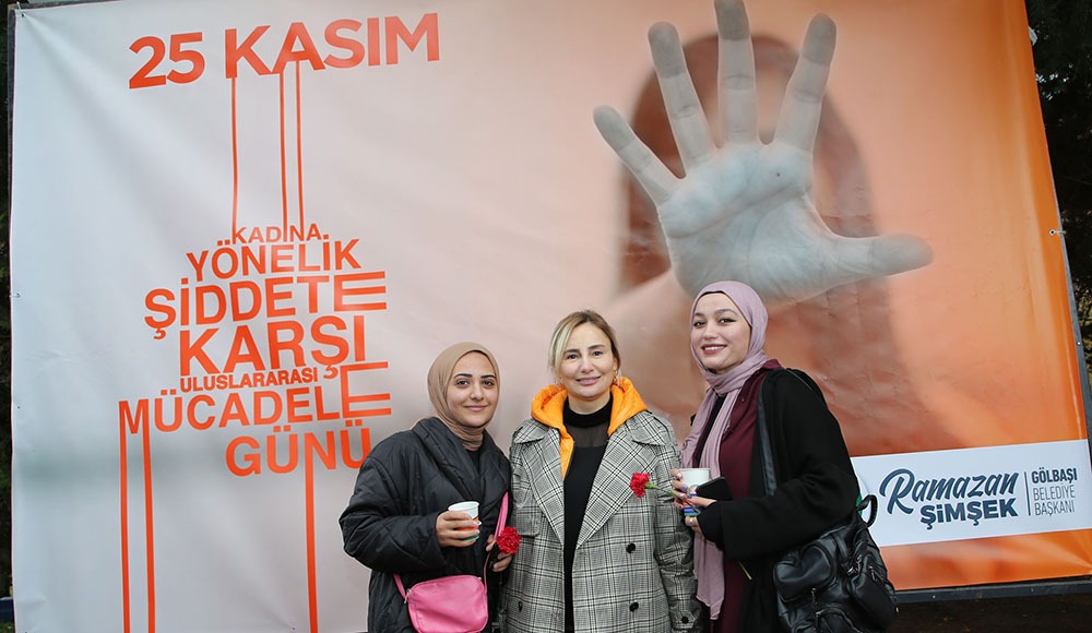 Gölbaşı Belediyesi, 25 Kasım Kadına Yönelik Şiddete Karşı Uluslararası Mücadele