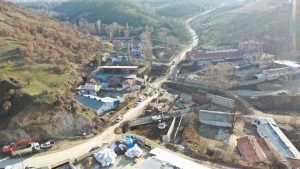 ABB KENT GENELINDE MENFEZ VE DERE GECIS KOPRUSU CALISMALARINI SURDURUYOR