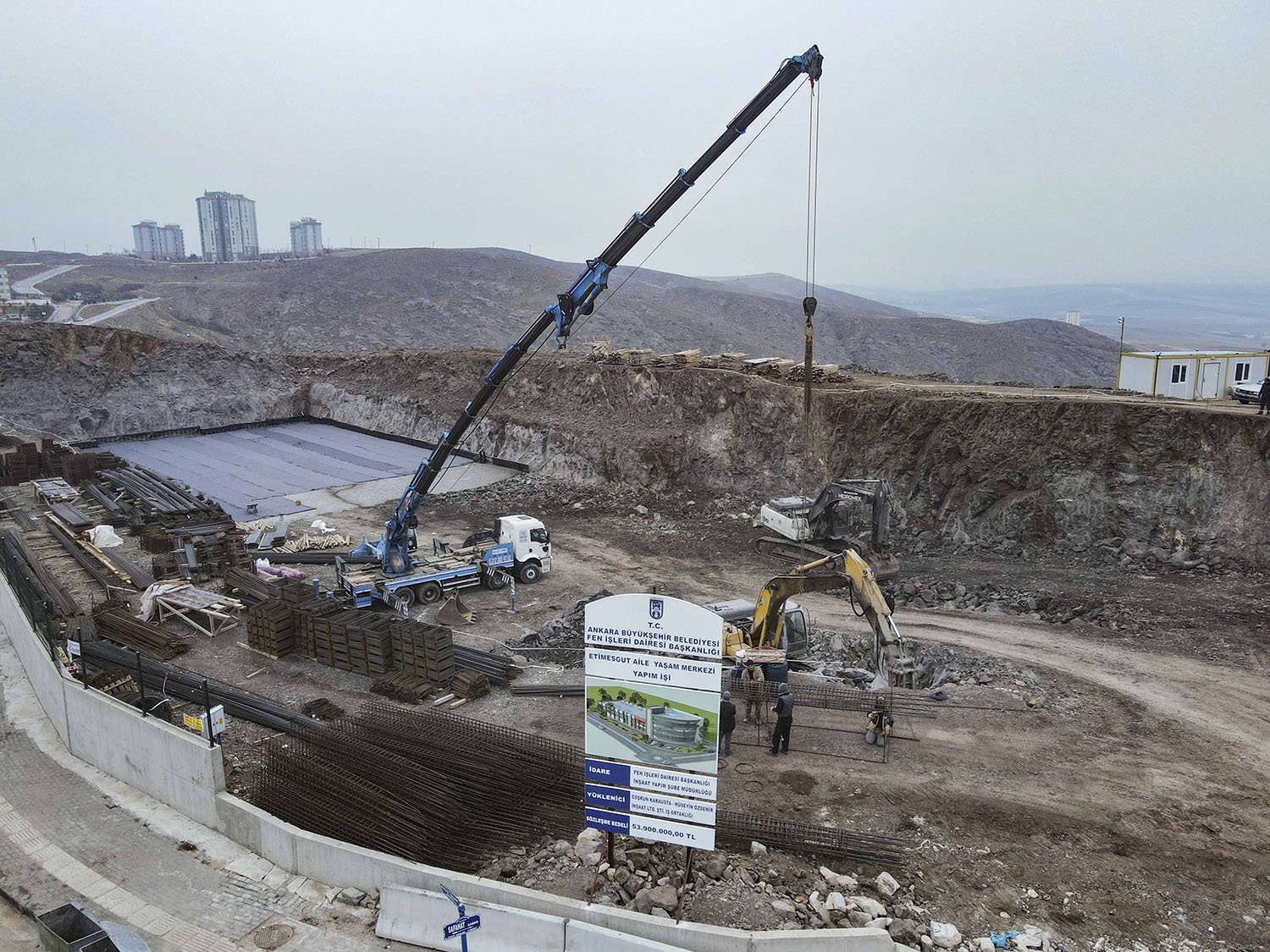 Ankara Büyükşehir Belediyesi Fen İşleri Daire Başkanlığı Etimesgut ilçesi Yapracık