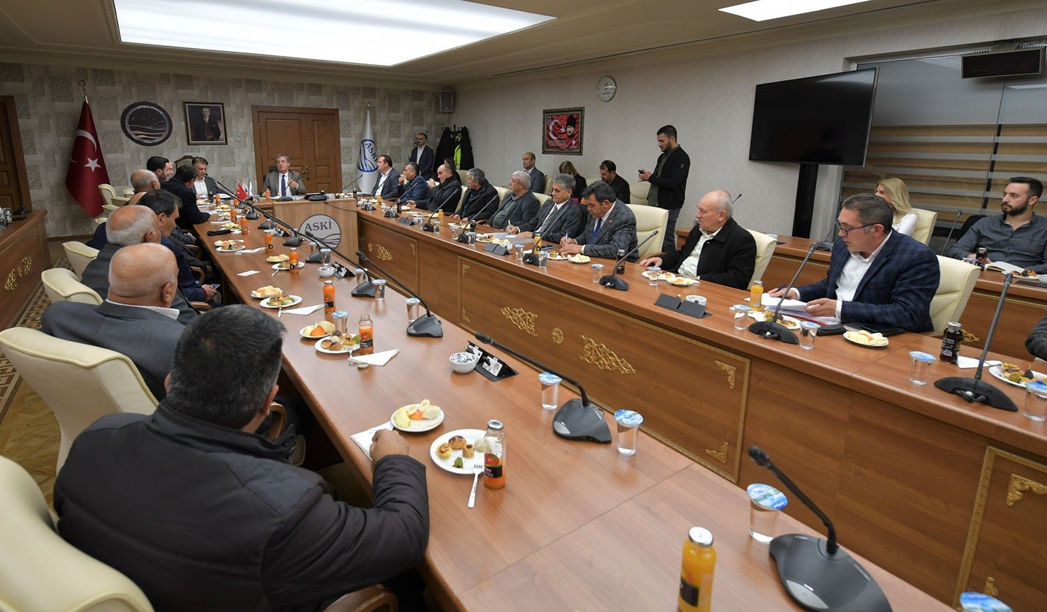 ASKİ Genel Müdürlüğü, 2021 yılından beri sürdürdüğü “ASKİ Muhtarlarla Buluşuyor”