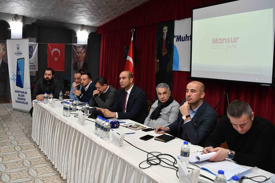 Ankara Büyükşehir Belediyesi “Muhtarlar Müzakere Ediyor” programının 19’uncu ve son