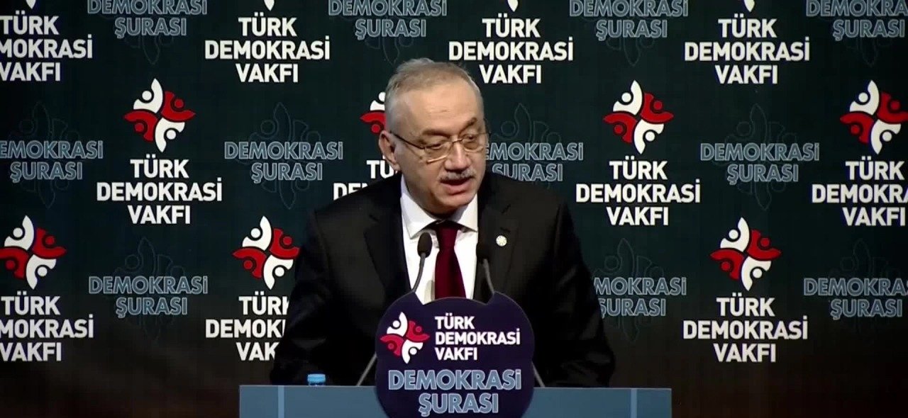 İYİ Parti Grup Başkanı İsmail Tatlıoğlu, Türk Demokrasi Vakfı’nın düzenlediği