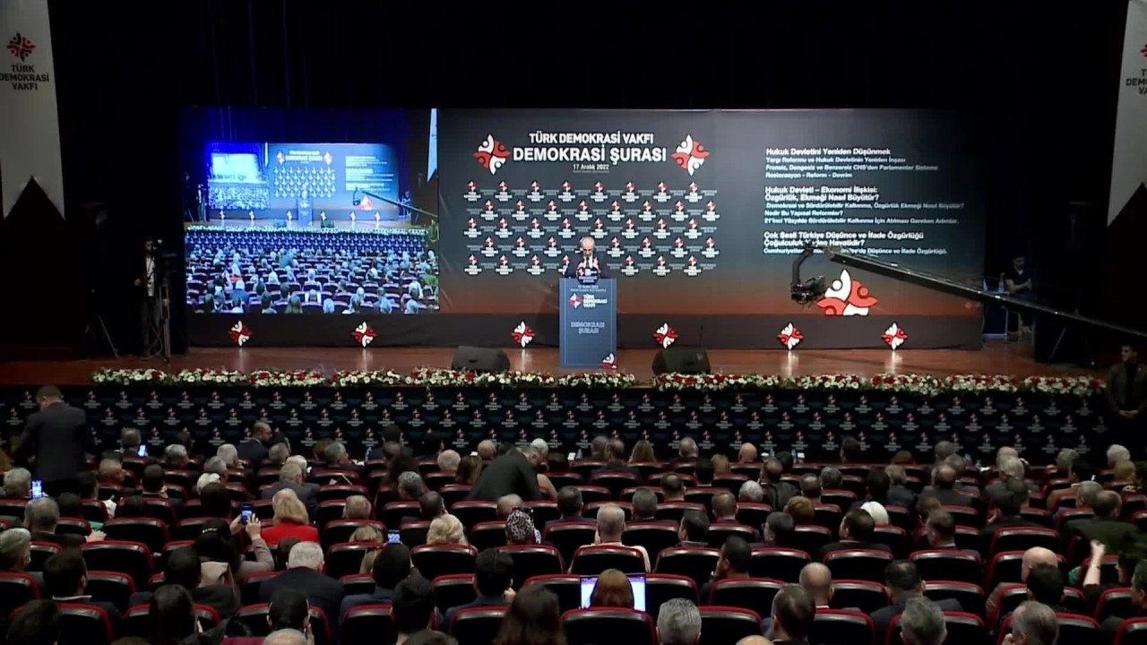 Saadet Partisi Genel Başkan Yardımcısı Mustafa Kaya, Türk Demokrasi Vakfı’nın