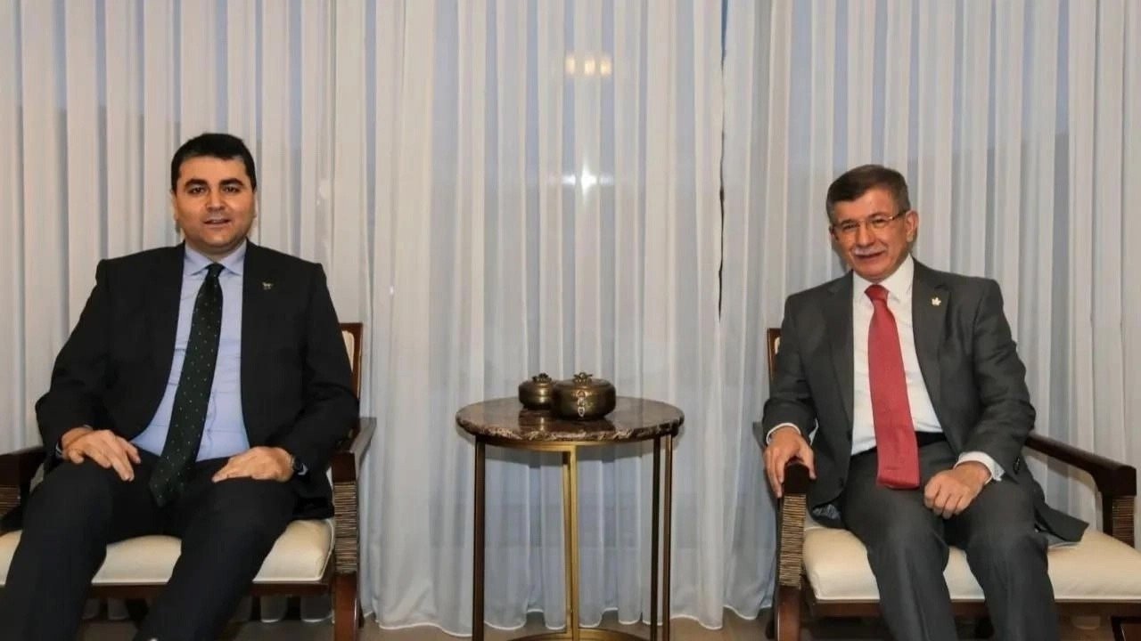 Gelecek Partisi Genel Başkanı Ahmet Davutoğlu, Demokrat Parti Genel Başkanı