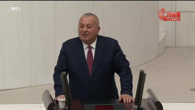 Demokrat Parti (DP) Ordu Milletvekili Cemal Enginyurt, TBMM Genel Kurulu’nda