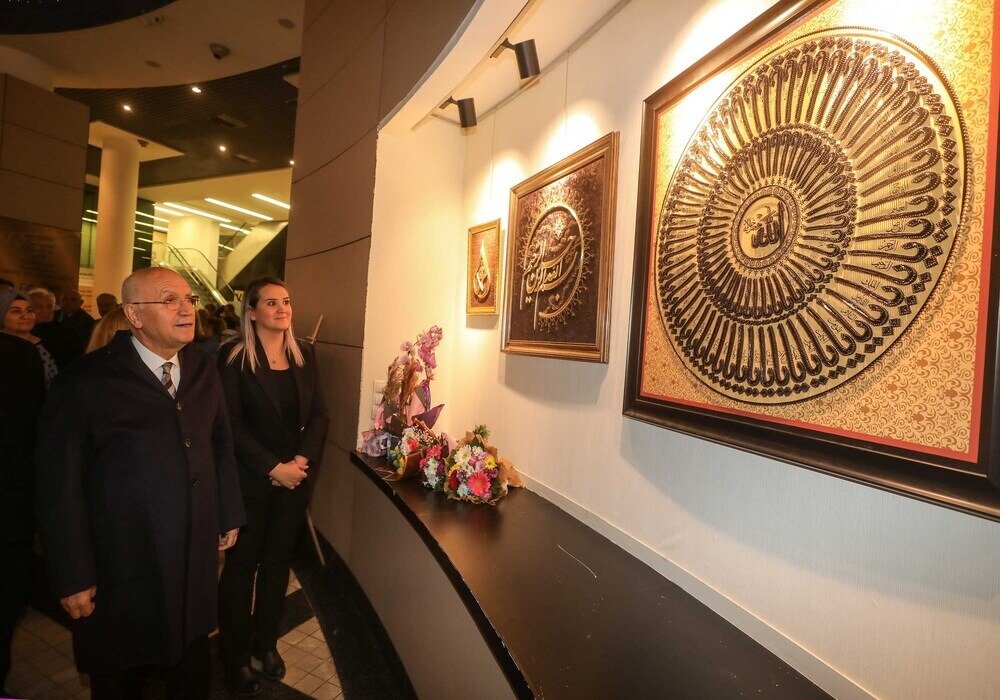 Filografi Sergisi Yoğun İlgi Gördü Yenimahalle Belediyesi Meslek Edindirme ve Hobi Kursları’nda (YENİMEK) Filografi eğitimi