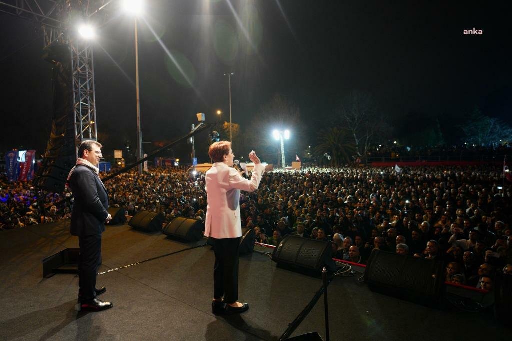İYİ Parti Genel Başkanı Meral Akşener, İstanbul Büyükşehir Belediye Başkanı