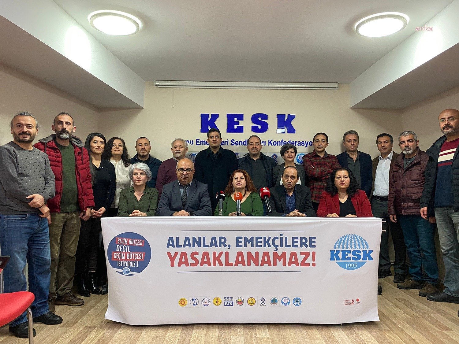 Kamu Emekçileri Sendikaları Konfederasyonu (KESK) Eş Genel Başkanı Şükran Kablan