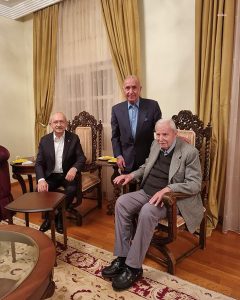 Kemal Kilicdaroglu, Eski Adalet Bakani Necmettin Cevheri Ile Gorustu