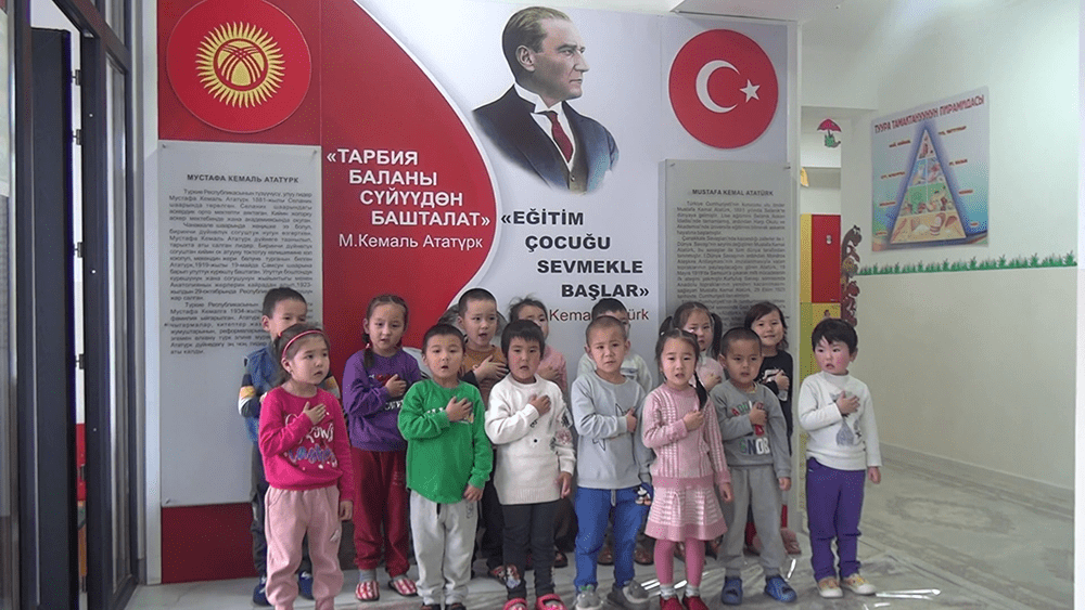 Etimesgut Belediyesi’nin Kırgızistan’ın Narın iline inşa ettiği ve bu yıl