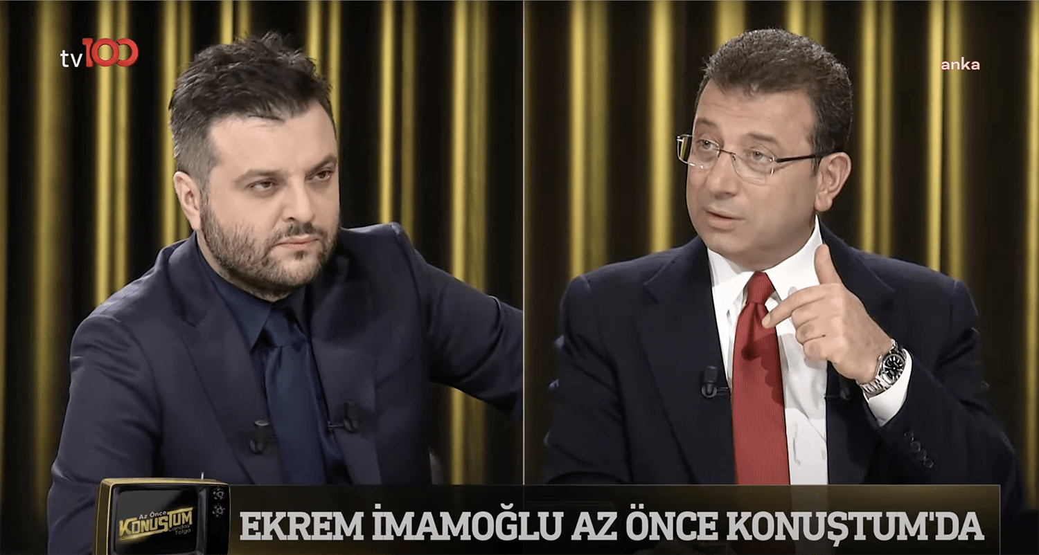 İstanbul Büyükşehir Belediye Başkanı Ekrem İmamoğlu, "YSK üyelerine hakaret" iddiasıyla,