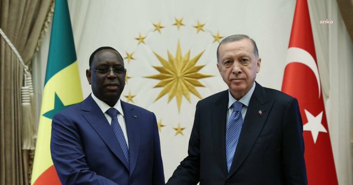 Cumhurbaşkanı Recep Tayyip Erdoğan, Senegal Cumhurbaşkanı Macky Sall ile düzenlediği