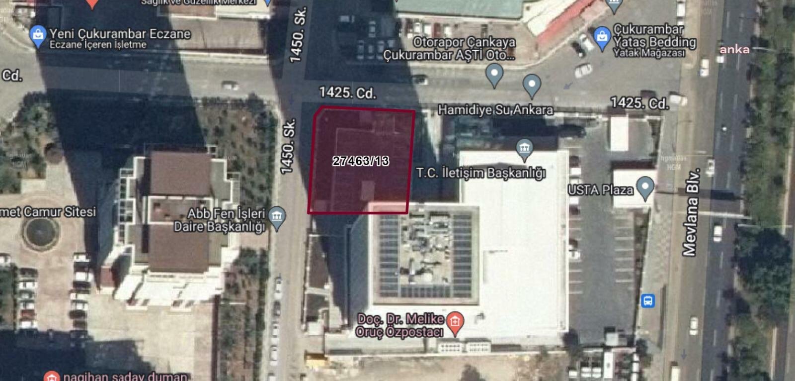 Mimarlar Odası Ankara Şubesi, Ankara Büyükşehir Belediyesi’nin Melih Gökçek döneminde