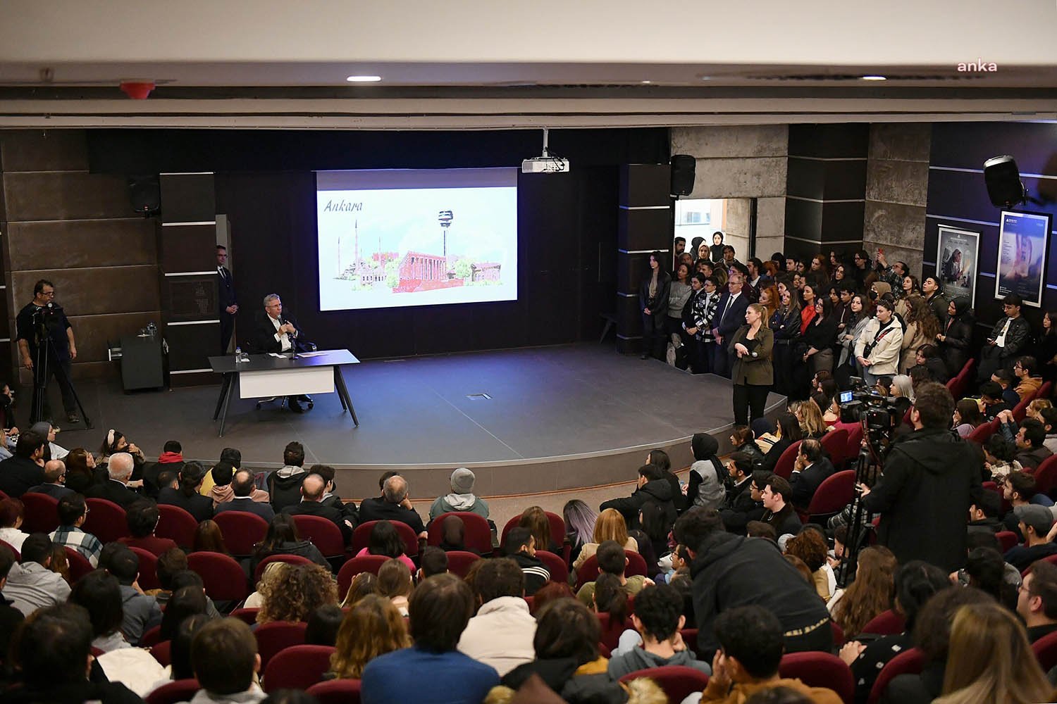 Ankara Büyükşehir Belediye (ABB) Başkanı Mansur Yavaş, Ankara Bilim Üniversitesi’nin
