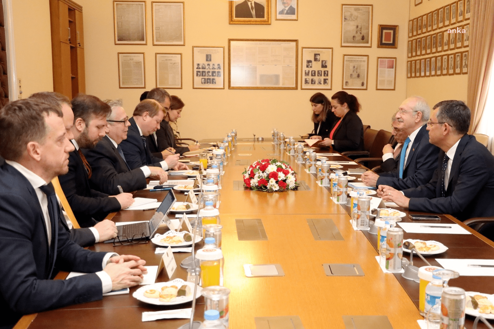 CHP Genel Başkanı Kemal Kılıçdaroğlu, izleme ziyareti için Türkiye’de bulunan