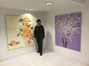 Ressam Funda Iyce Tuncel ‘Blossom’ Isimli 57. Kisisel Sergisini Ankara'da Acti