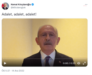 Kemal Kilicdaroglu’ndan Imamoglu'na Destek: “Sarayi Son Kez Uyariyorum; Yarginin Uzerinden Elinizi Cekin. Bu Halk Kimsesiz Degildir. Aklinizi Basina Alin”