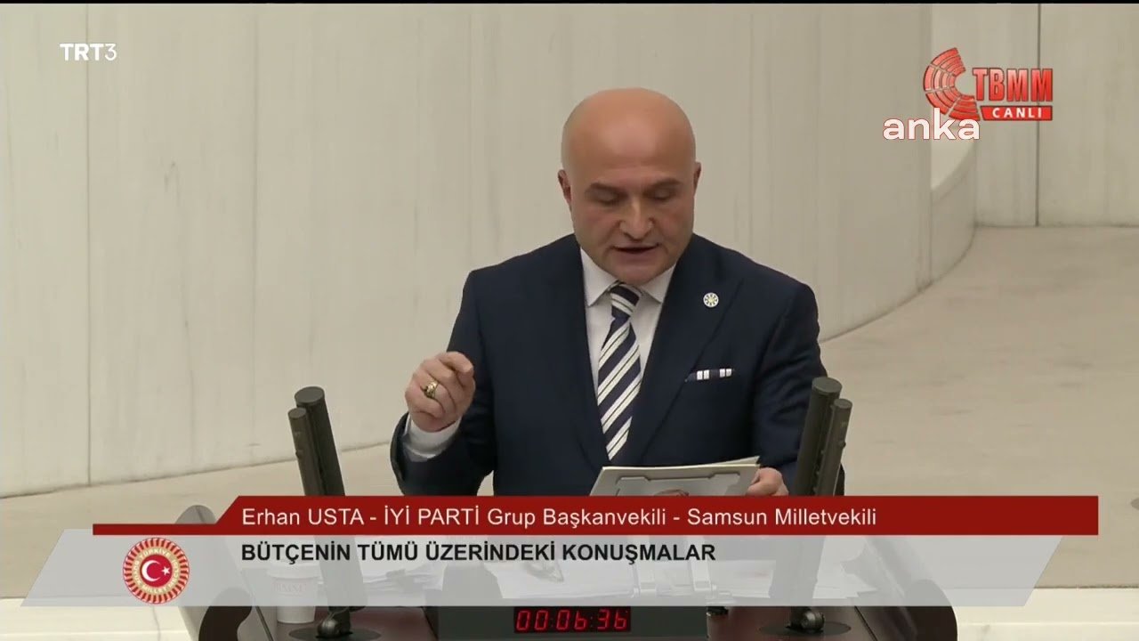 İYİ Parti Grup Başkanvekili Erhan Usta, “Bütün ekonomik göstergeler bugün