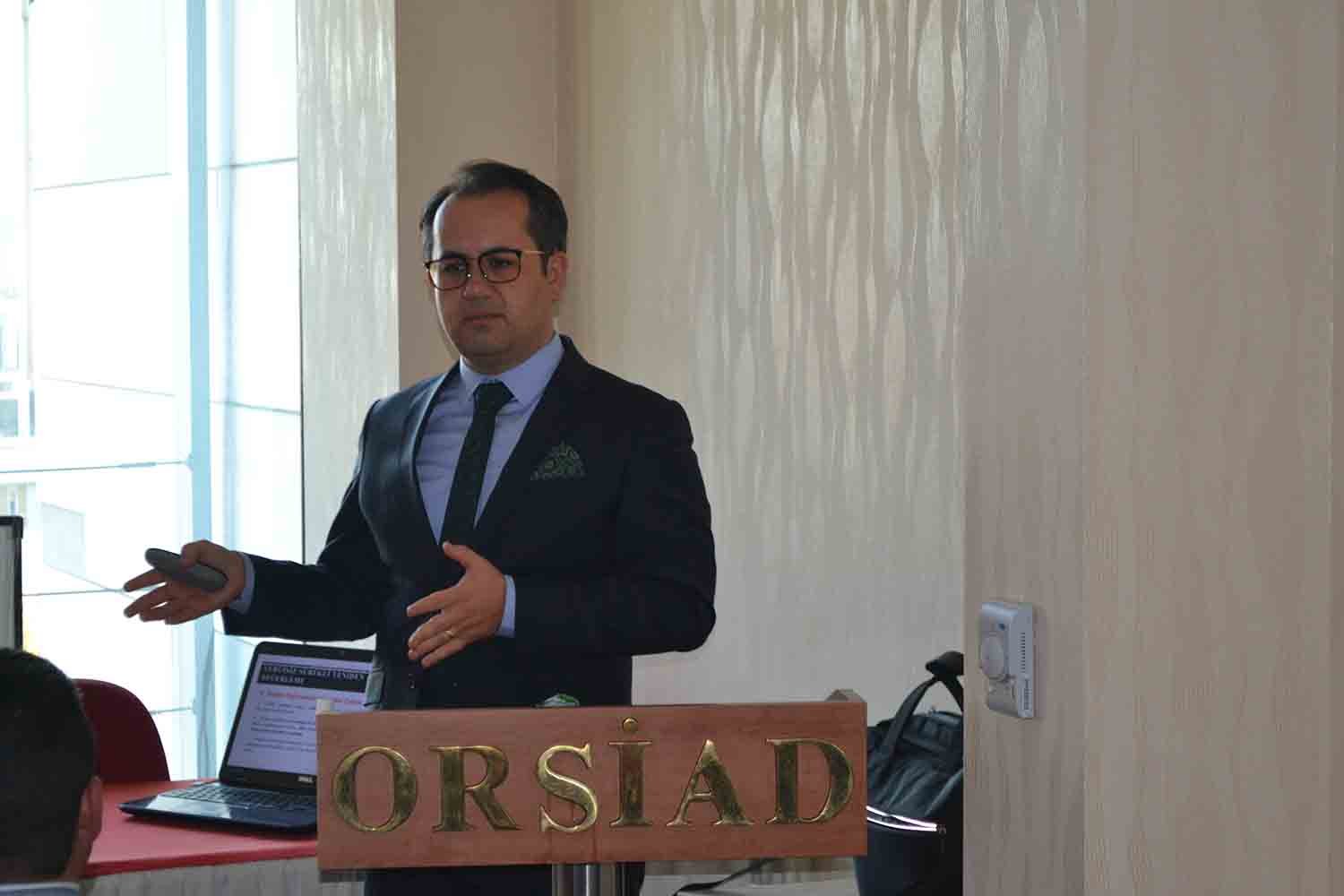 Ertelenen enflasyon düzeltmesiyle ilgili olarak ORSİAD tarafından düzenlenen toplantıda sanayicileri