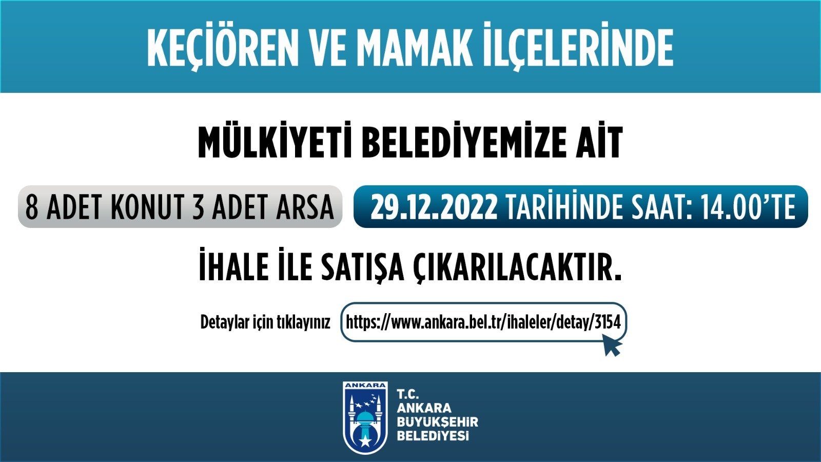 ABB, 10 tanesi Keçiören ve 1 tanesi ise Mamak ilçesinde