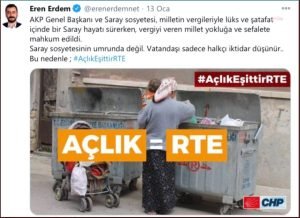 CHP PM Uyesi Eren Erdem Icin 4 Yila Kadar Hapis ve Siyaset Yasagi Istendi