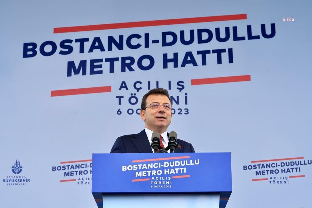 İstanbul Büyükşehir Belediyesi (İBB) tarafından yapılan Dudullu-Bostancı metro hattı, CHP