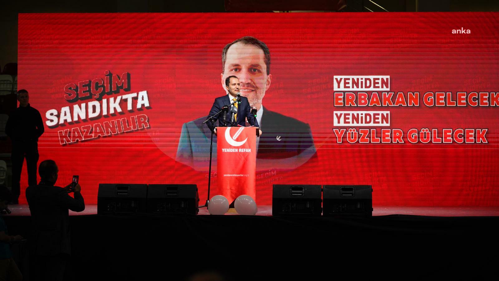 Yeniden Refah Partisi Genel Başkanı Fatih Erbakan, İstanbul’da; partinin sandık