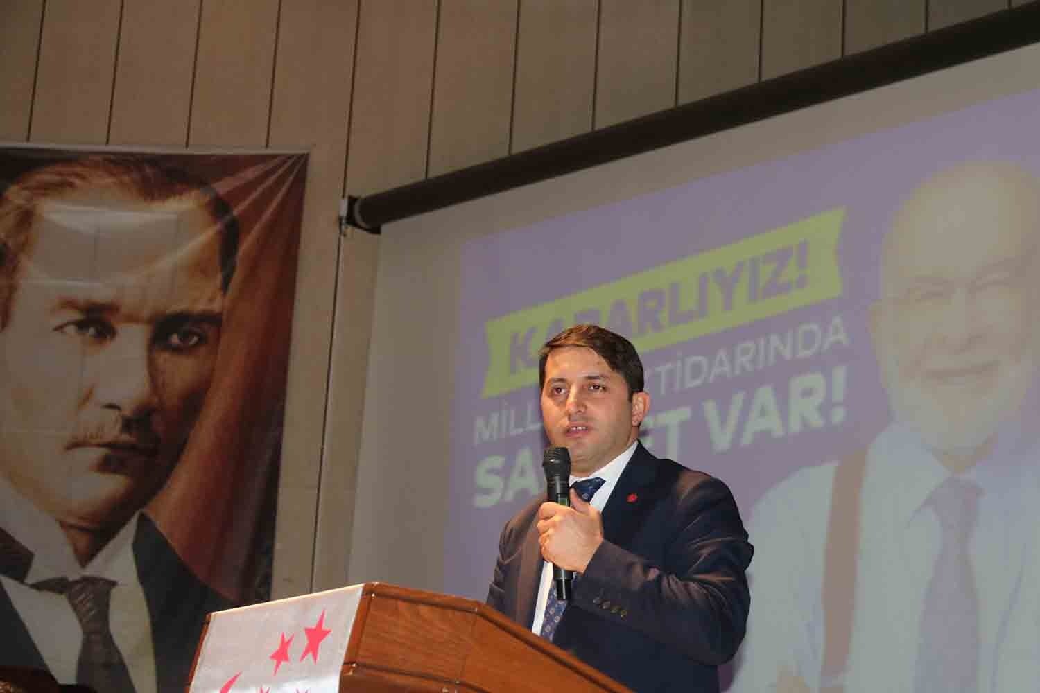 Saadet Partisi Genel Başkan Yardımcısı Fatih Aydın, "Senin yaşamış olduğun