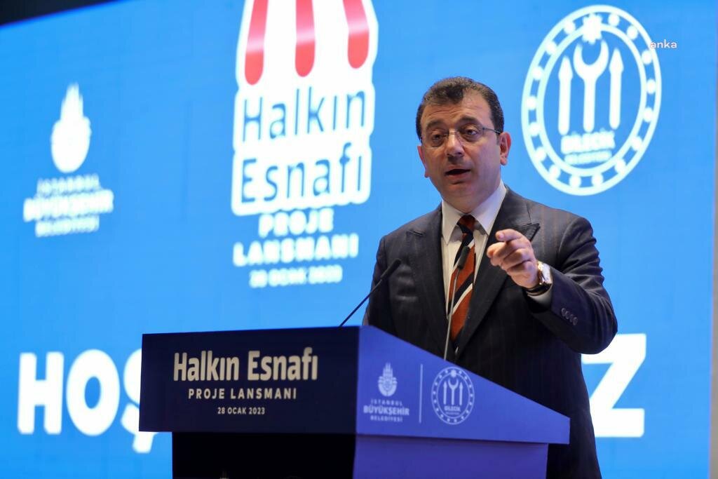 İstanbul Büyükşehir Belediye (İBB) Başkanı Ekrem İmamoğlu, Bilecik'te “Halkın Esnafı