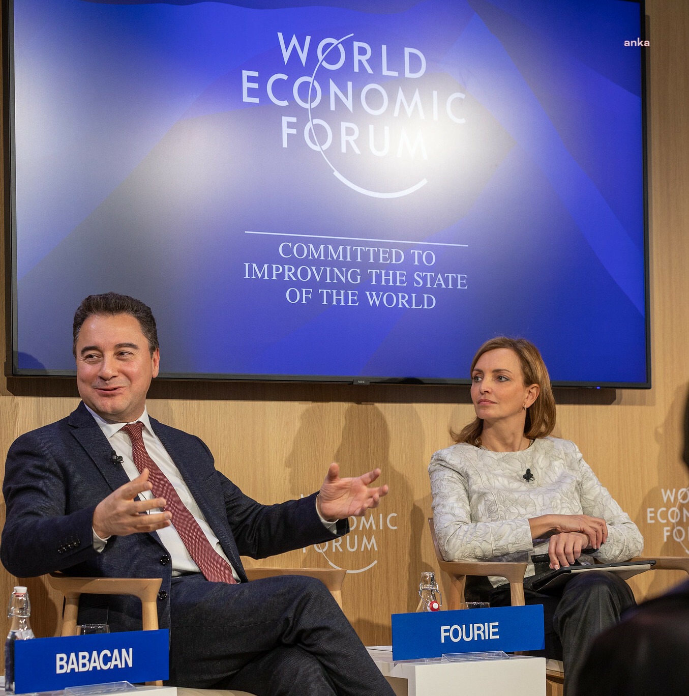 DEVA Partisi Genel Başkanı Ali Babacan, Dünya Ekonomik Forumu’nda; “14