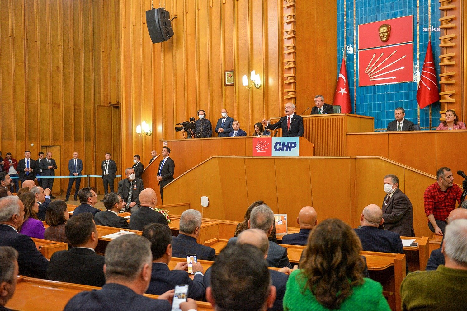 CHP Genel Başkanı Kemal Kılıçdaroğlu, İstanbul Büyükşehir Belediye Başkanı Ekrem