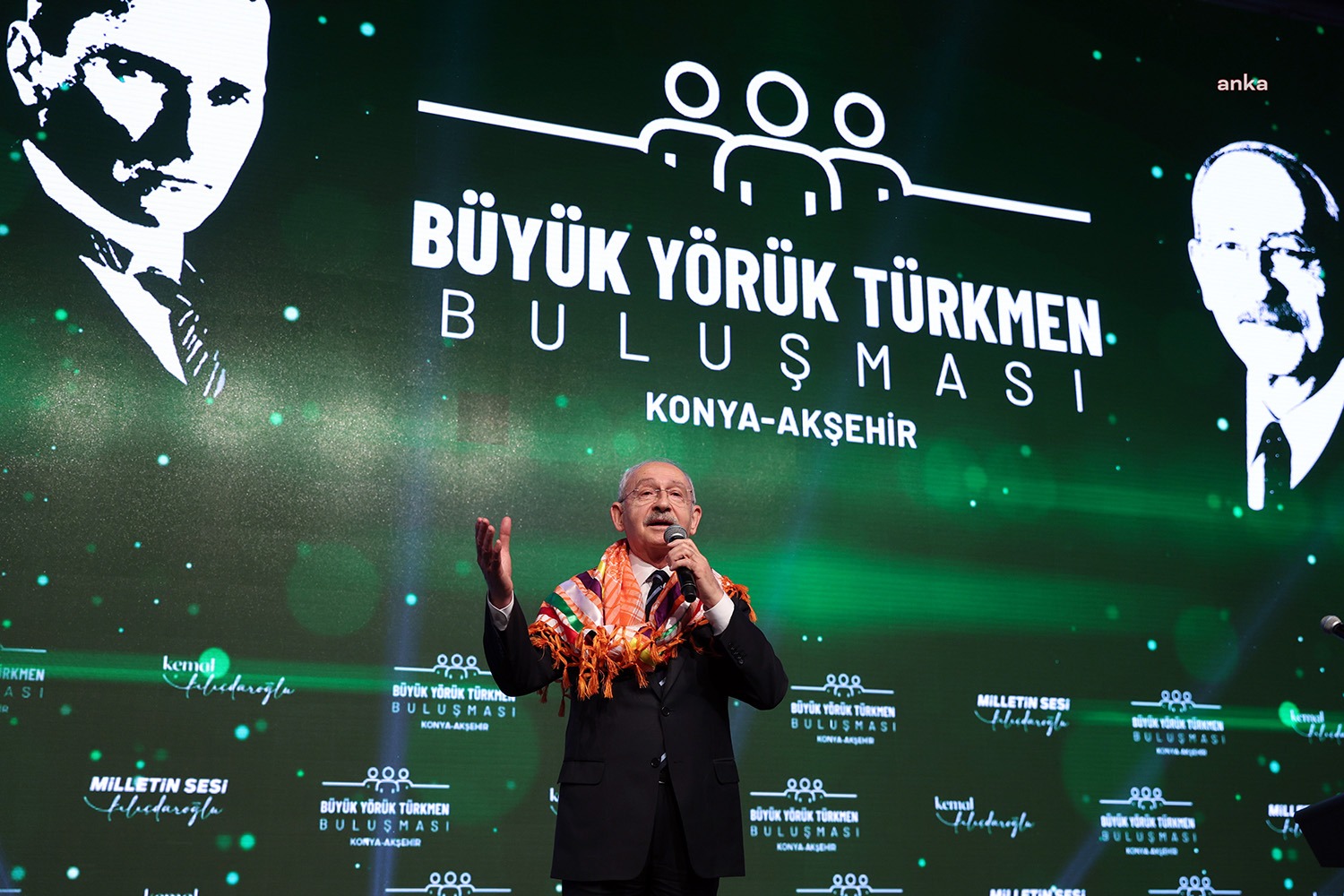 CHP Genel Başkanı Kemal Kılıçdaroğlu, Konya’da, Büyük Yörük Türkmen Buluşması’nda;