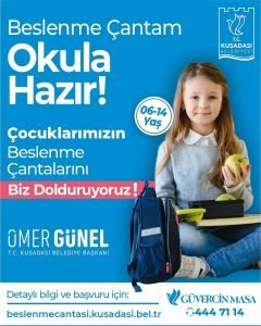 Cocuklarin Beslenme Cantalarini Kusadasi Belediyesi Hazirlayacak