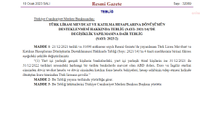 Sirketlere Dovizden TL’ye Gecis Destegi, 31 Aralik 2022 Tarihini Kapsayacak Sekilde Uzatildi