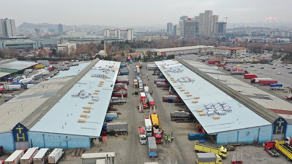 Ankara Büyükşehir Belediyesi (ABB), Ankara Sebze ve Meyve Toptancı Hali’nde