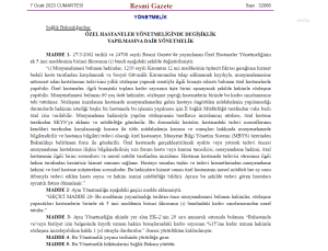 Saglik Bakanligi, Muayene Hekimlerinin Ozel Hastanelerde Calisma Kosullarini Kisitlayan Yonetmelikte Geri Adim Atti: Yuzde 15'lik Kota Kaldirildi