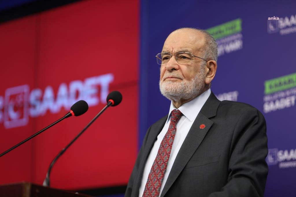 Saadet Partisi Genel Başkanı Temel Karamollaoğlu, “Biz tabii aynı zamanda