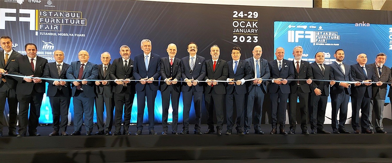 Mobilya sektörünün önde gelen firmalarının buluştuğu dünyanın 3’üncü büyük fuarı