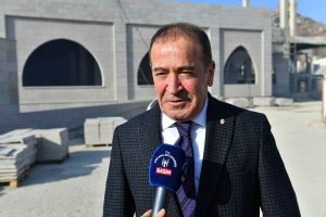 Gorme Engelliler Muzesi, Ulus Kultur Merkezi ve Kapali Dolmus Duraklari Insaati Devam Ediyor