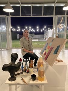 Ankarali cagdas sanatcilardan Dilek Yalcin Ile Zaman Yolculugu