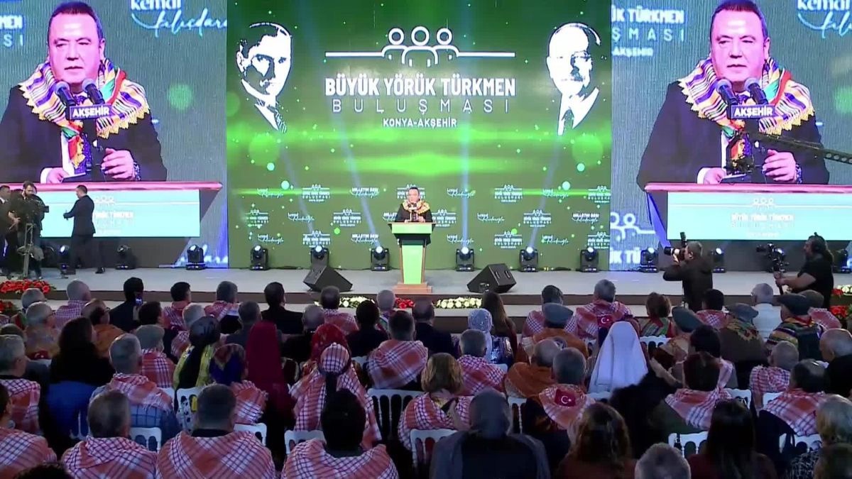 Muhittin Böcek: “14 Mayıs’ta Allah’ın İzniyle Sizlerin Desteği İle Cumhurbaşkanımız Olarak Göreceğimiz Genel Başkanıma Çok Teşekkür Ediyorum” Antalya Büyükşehir Belediye Başkanı Muhittin Böcek, Konya Akşehir’de Büyük Yörük
