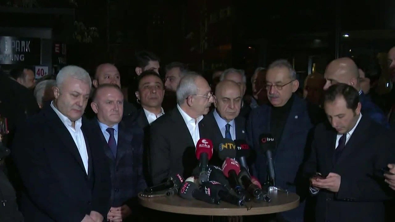 CHP Genel Başkanı Kemal Kılıçdaroğlu, İYİ Parti Genel Başkanı Meral