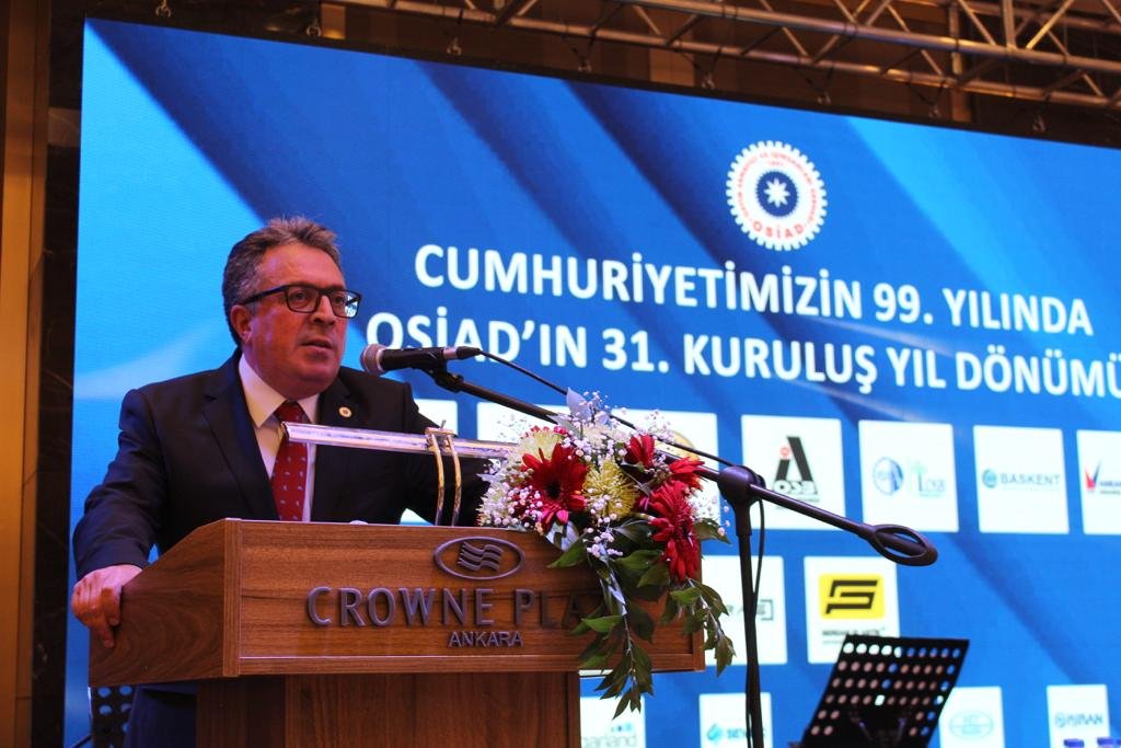 Ostim Sanayici ve İş insanları Derneği Başkanı Süleyman Ekinci, vergisini