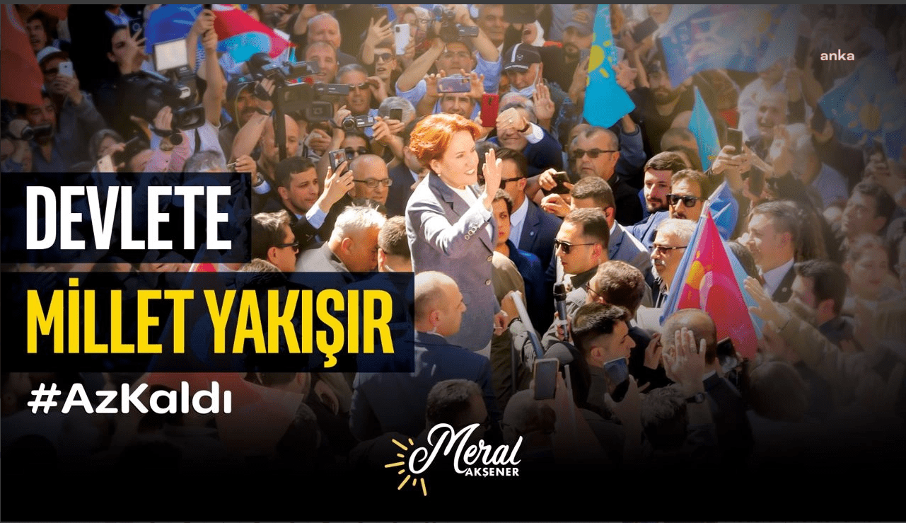 İYİ Parti Genel Başkanı Meral Akşener, seçimler için partisinin başlattığı