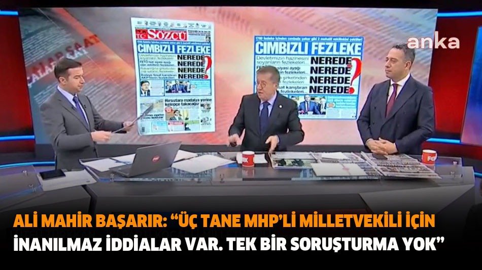 CHP Mersin Milletvekili Ali Mahir Başarır ve İYİ Parti Kocaeli