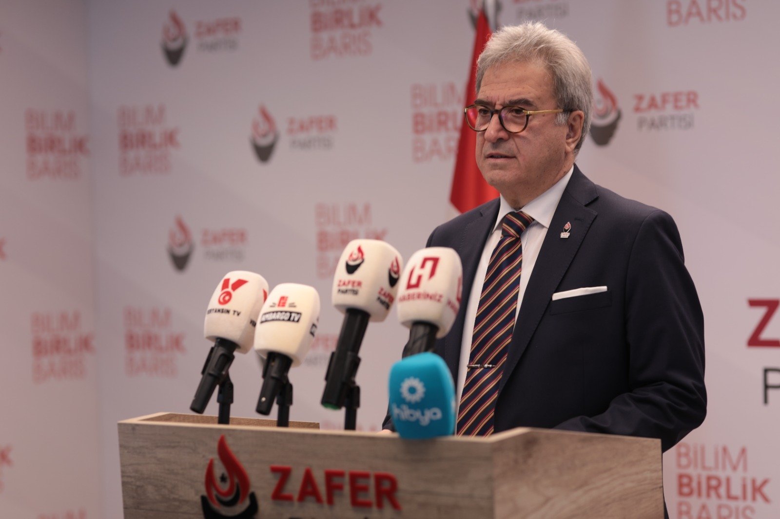 Zafer Partisi Sözcüsü Prof. Dr. Ali Şehirlioğlu partimizin haftalık basın