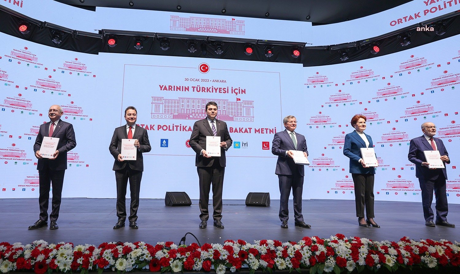 Millet İttifakı’nın “Ortak Politikalar Mutabakat Metni” açıklandı. CHP Genel Başkan