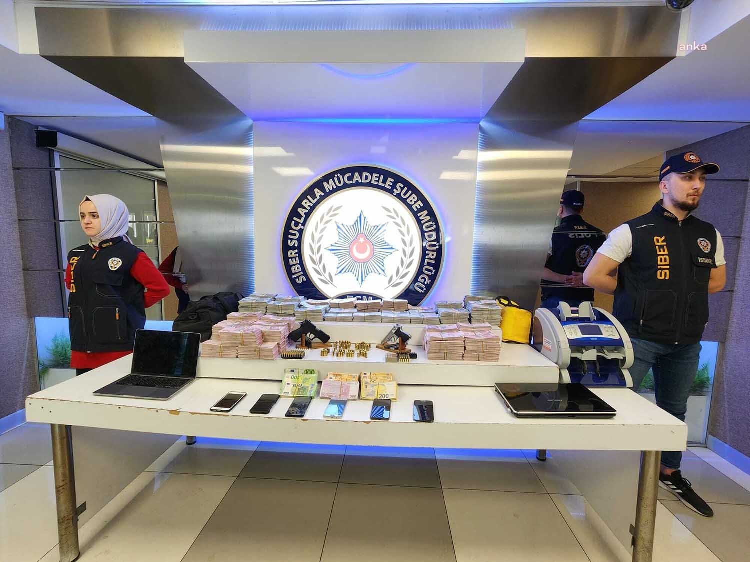 İstanbul'da yasa dışı bahis şebekesinin 'kasa evi' olarak tabir edilen